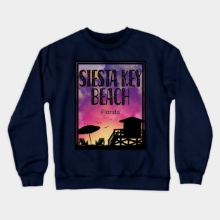 Siesta Key at Sunset Crewneck Sweatshirt